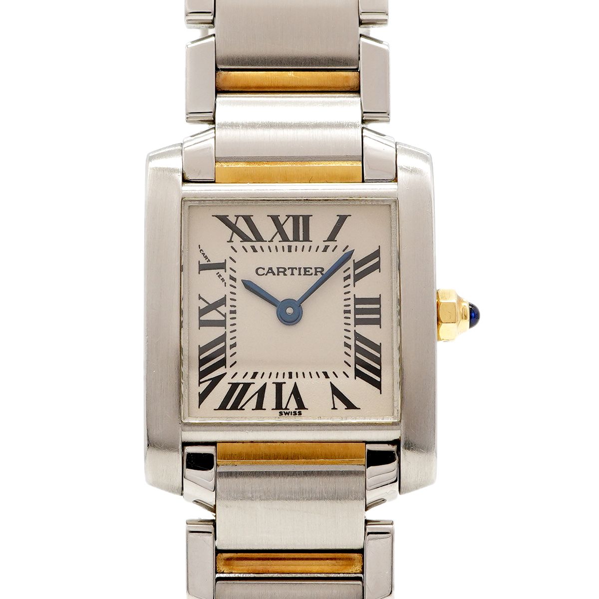 Cartier Tank Francaise SM White Dial Watch