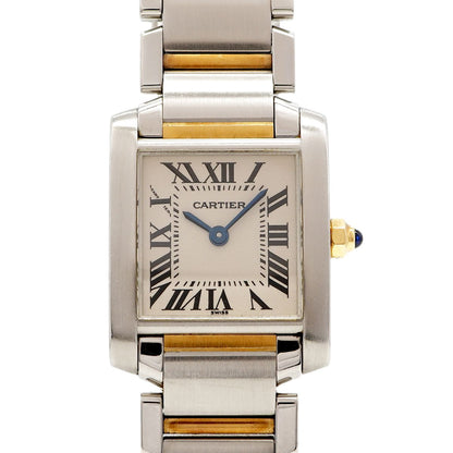 Cartier Tank Francaise SM White Dial Watch