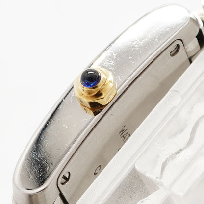 Cartier Tank Francaise SM White Dial Watch — view 9
