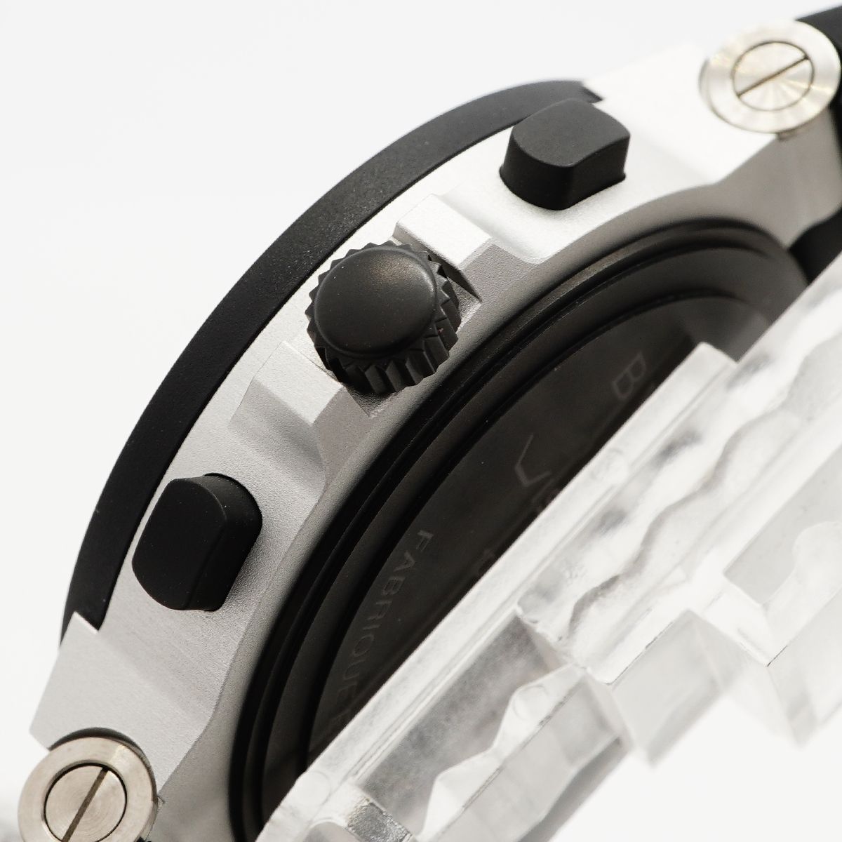 Bvlgari Aluminum Granz Lismo Gray Dial Watch — view 8