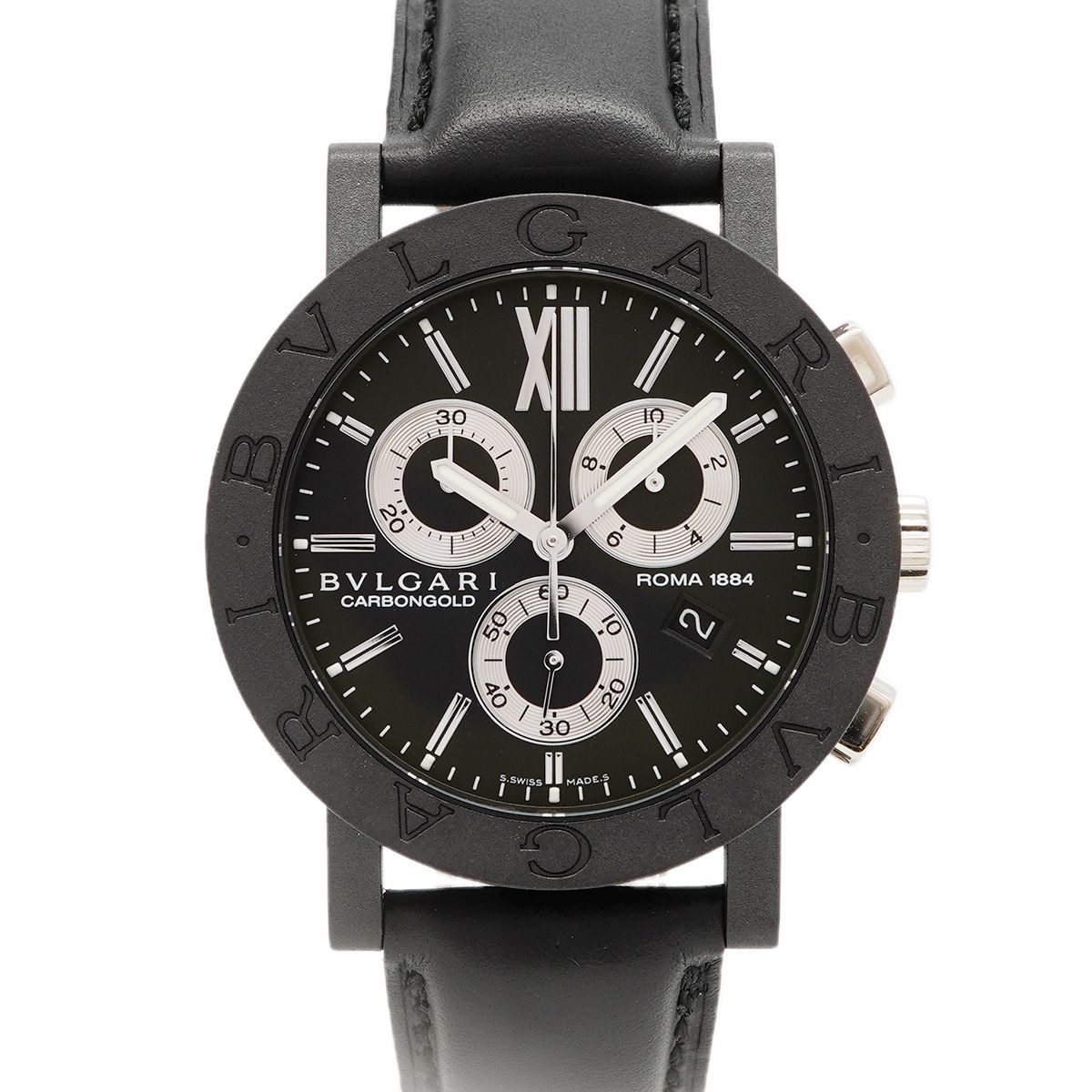 Bvlgari Black Dial Watch