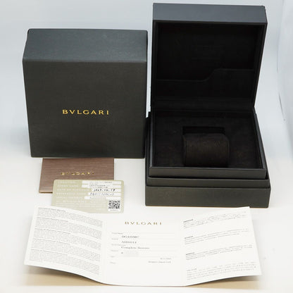 Bvlgari Diagono Magnesium Blue Dial Watch — view 9