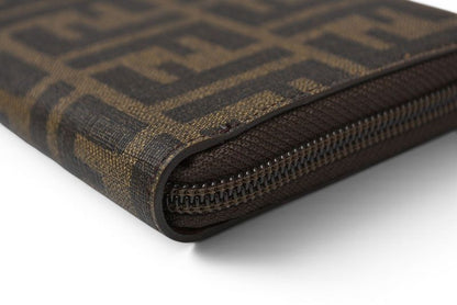 Fendi Wallet Zucca Pattern Brown — view 4