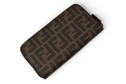 Fendi Wallet Zucca Pattern Brown — view 5