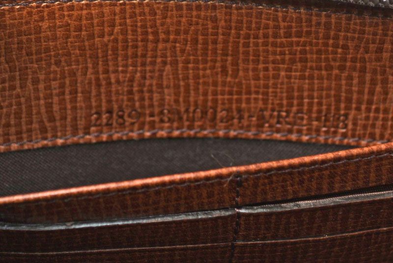 Fendi Wallet Zucca Pattern Brown — view 7