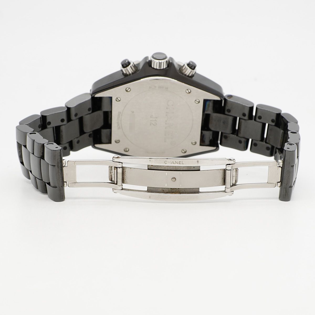 Chanel Chrono Black Dial Watch — view 4