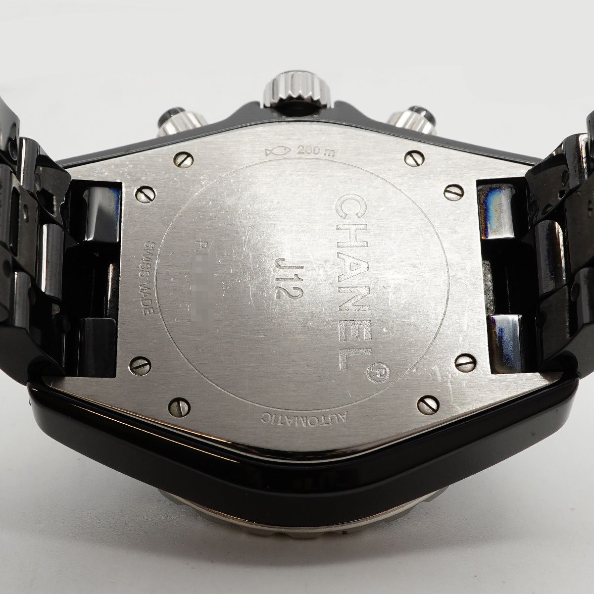 Chanel Chrono Black Dial Watch — view 5