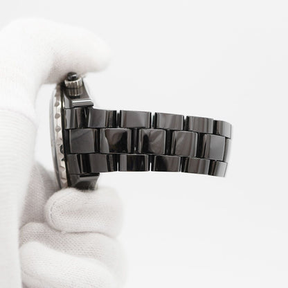 Chanel Chrono Black Dial Watch — view 6