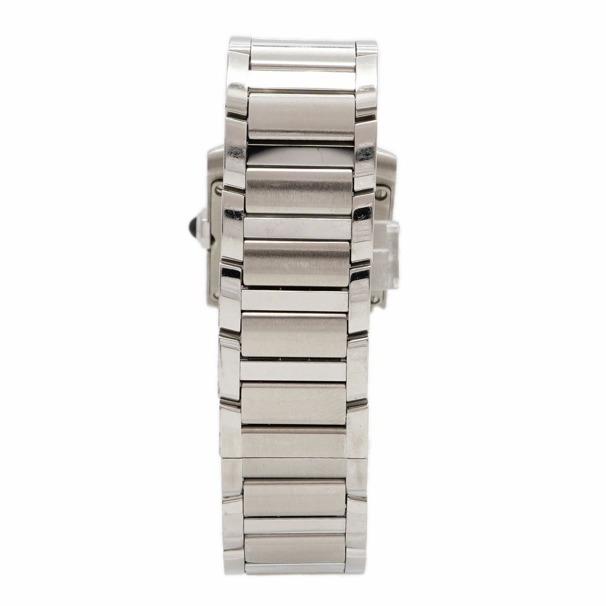 Cartier Tank Francaise SM Silver Dial Watch — view 8