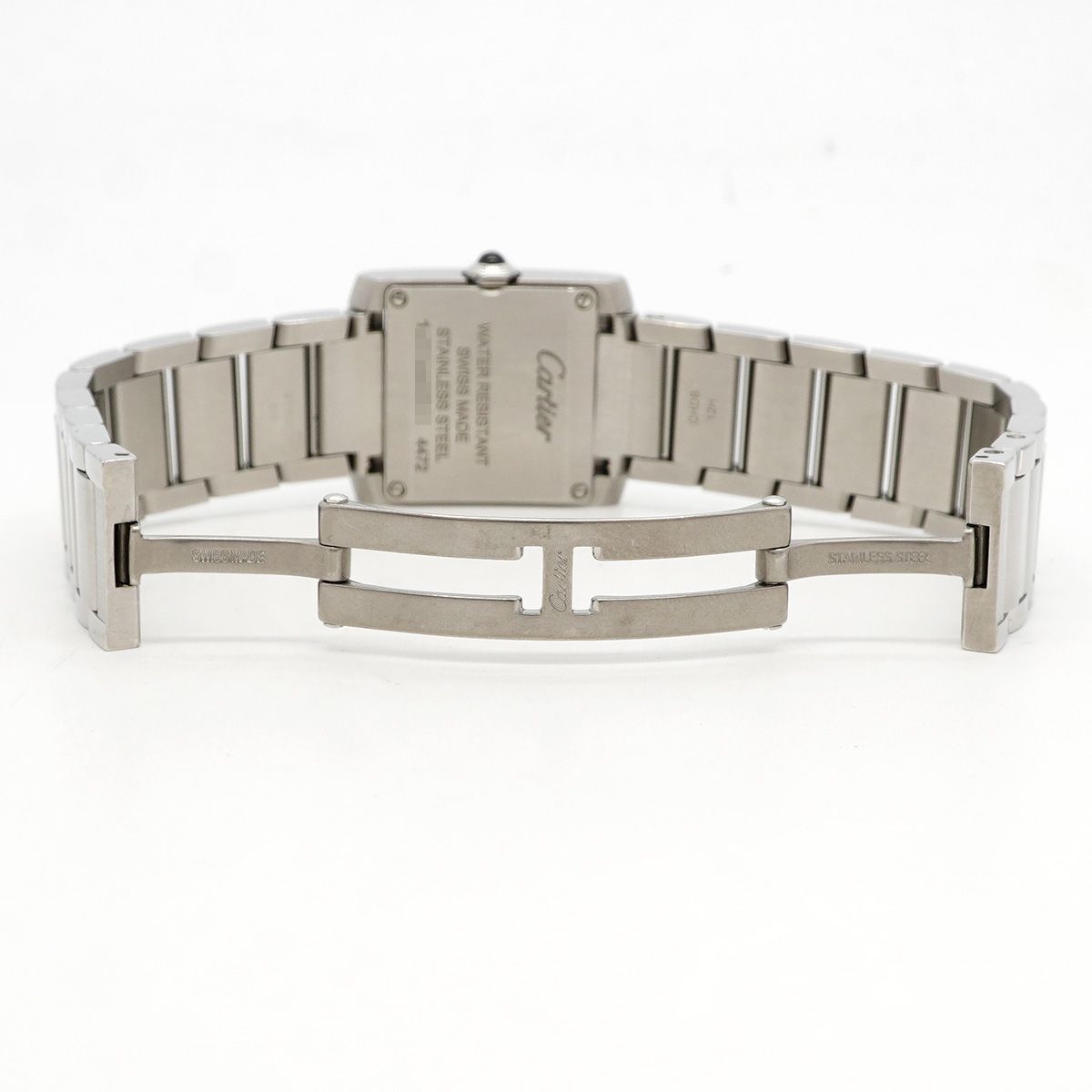 Cartier Tank Francaise SM Silver Dial Watch — view 4