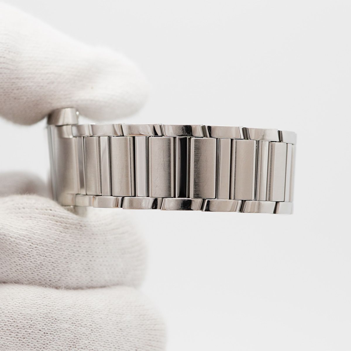 Cartier Tank Francaise SM Silver Dial Watch — view 6