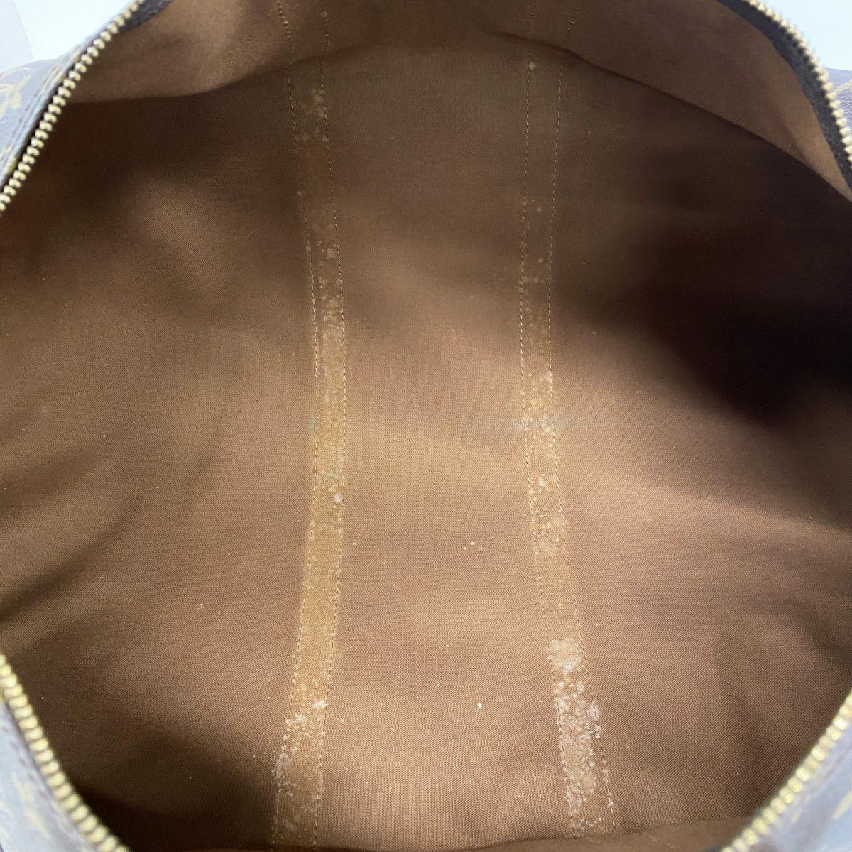 Louis Vuitton Boston Bag Monogram Keepall 55 Brown — view 4
