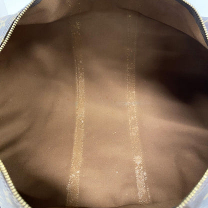Louis Vuitton Boston Bag Monogram Keepall 55 Brown — view 4