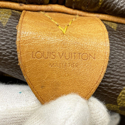 Louis Vuitton Boston Bag Monogram Keepall 55 Brown — view 5