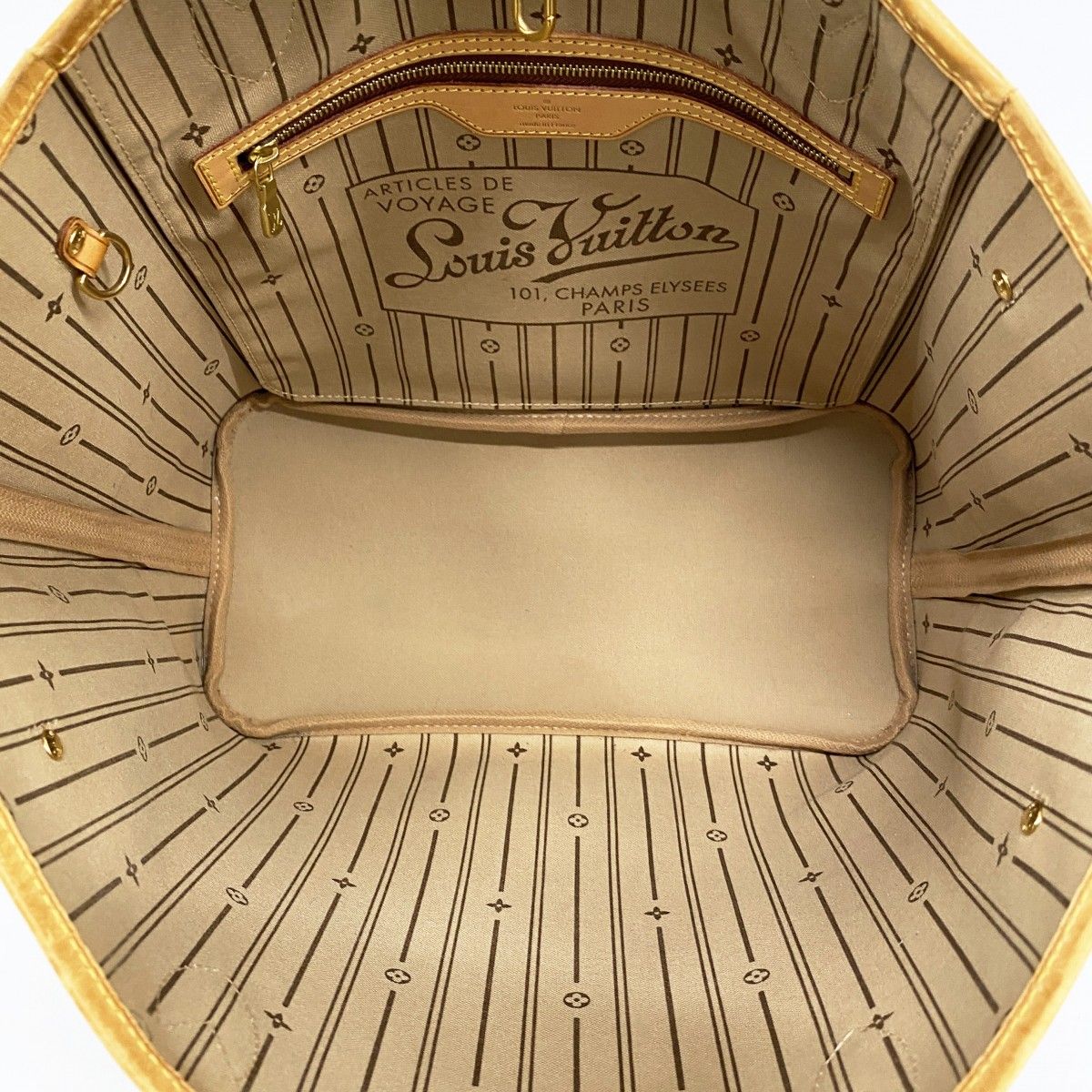 Louis Vuitton Tote Monogram Neverfull MM Brown — view 4