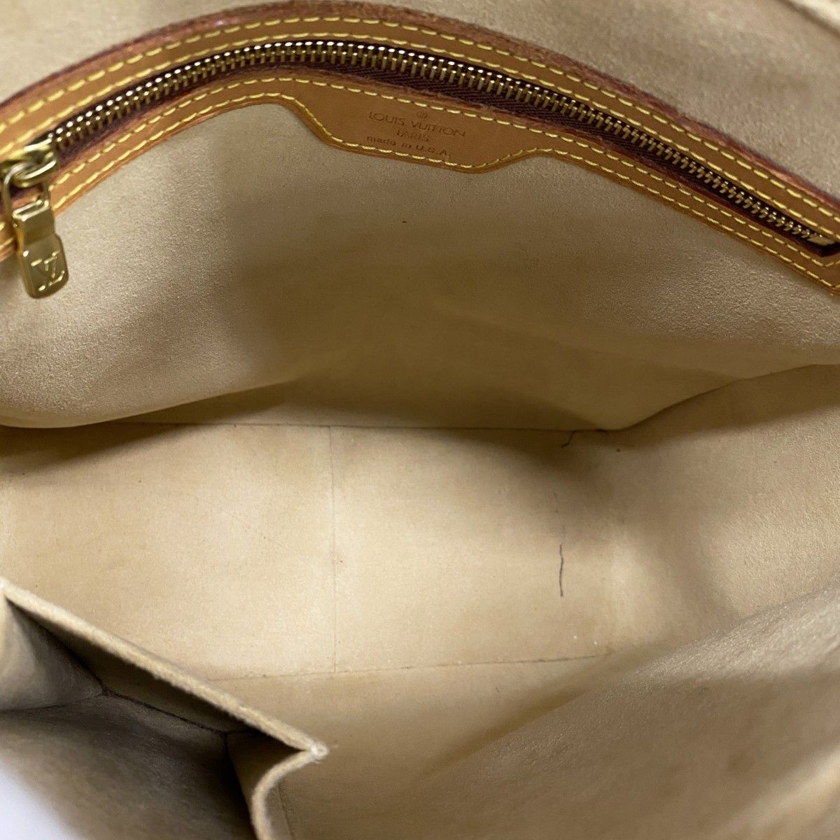 Louis Vuitton Shoulder Bag Monogram Looping GM Brown — view 4