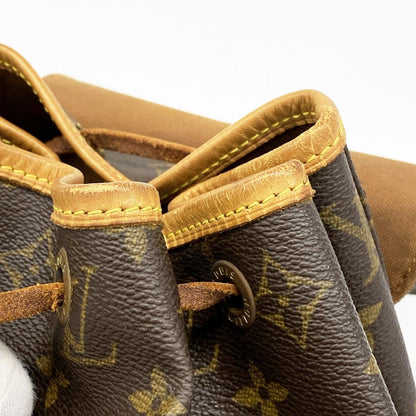 Louis Vuitton Backpack Monogram Montsouris MM Brown — view 8