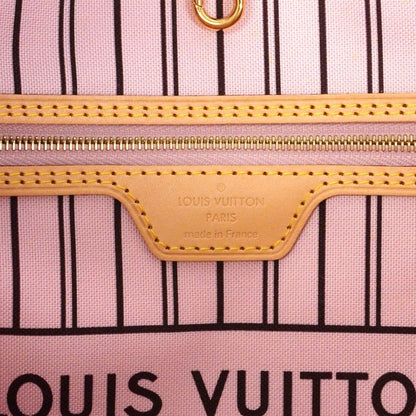 Louis Vuitton Tote Monogram Neverfull MM Rose Velours — view 5
