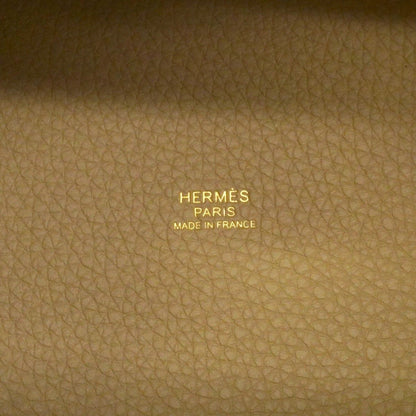 Hermes Handbag Picotin Lock PM Taurillon Noviyo Trench Gold — view 5