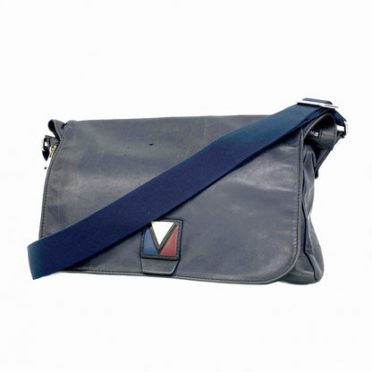 Louis Vuitton Shoulder Bag Line Cross Navy