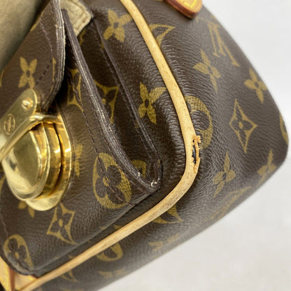 Louis Vuitton Shoulder Bag Monogram Hudson PM Brown — view 8