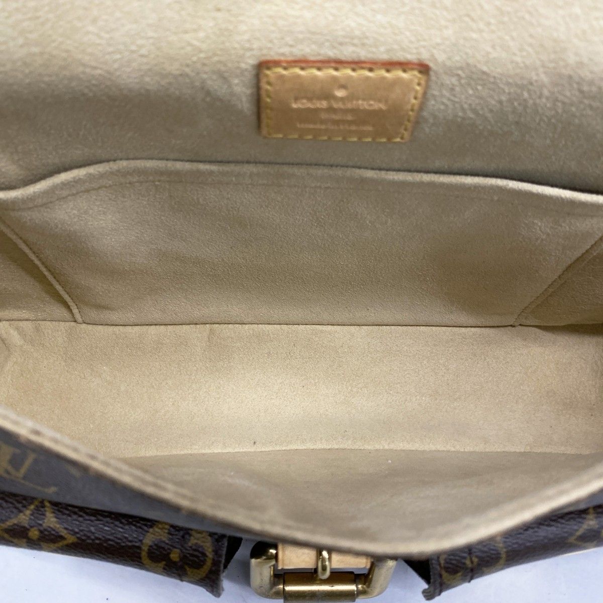 Louis Vuitton Shoulder Bag Monogram Hudson PM Brown — view 4