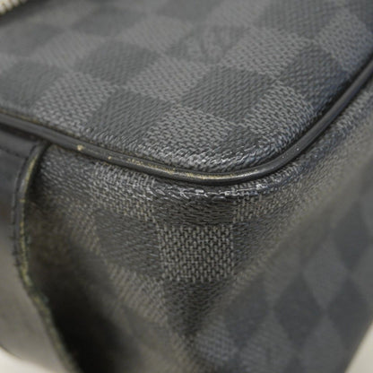 Louis Vuitton Pouch Damier Graphite Toilette Black Gray — view 7