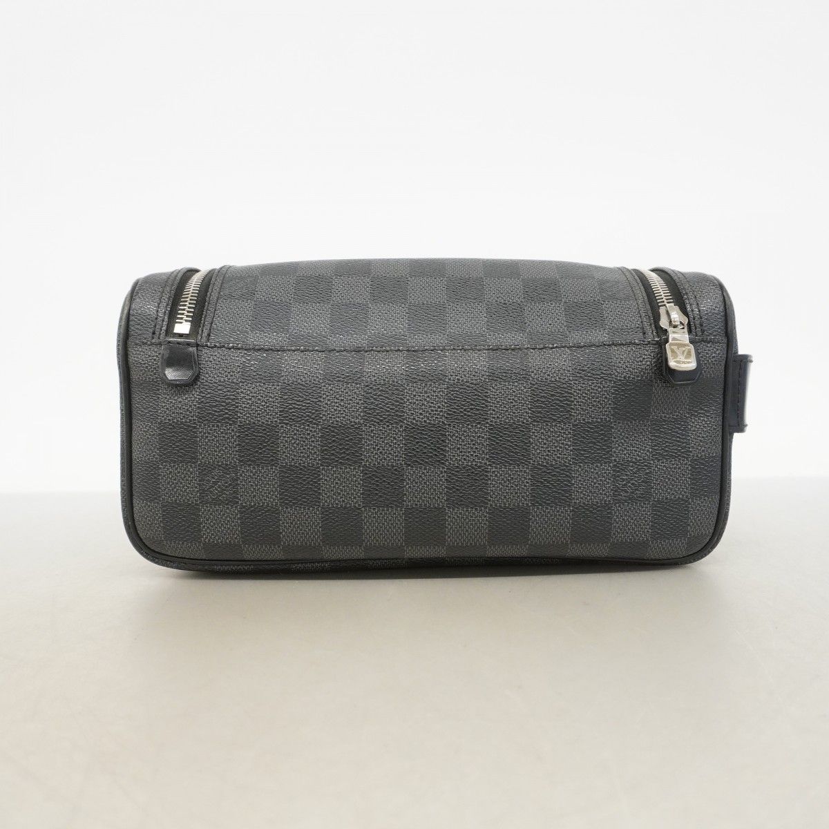 Louis Vuitton Pouch Damier Graphite Toilette Black Gray — view 9