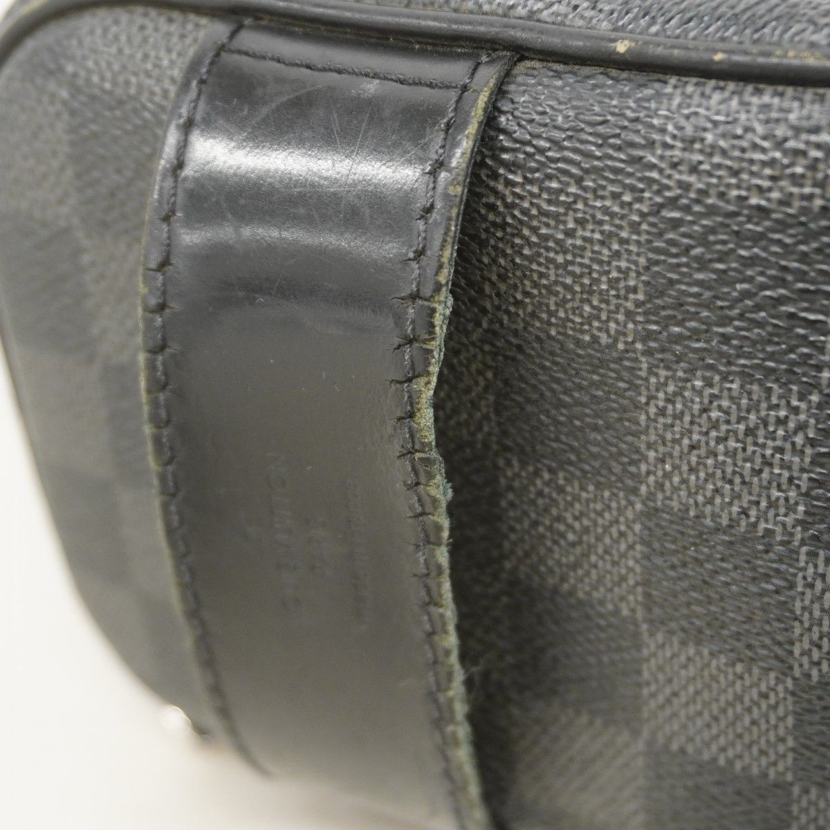 Louis Vuitton Pouch Damier Graphite Toilette Black Gray — view 8