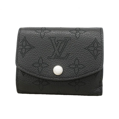 Louis Vuitton Trifold Wallet Mahina Portefeuille Iris XS Noir