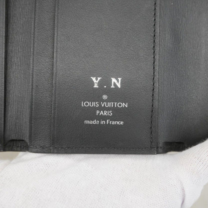 Louis Vuitton Trifold Wallet Mahina Portefeuille Iris XS Noir — view 4