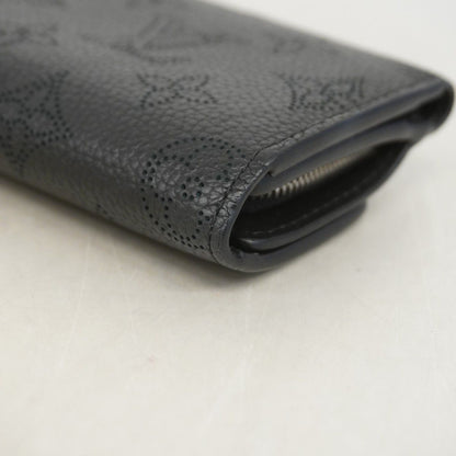 Louis Vuitton Trifold Wallet Mahina Portefeuille Iris XS Noir — view 6