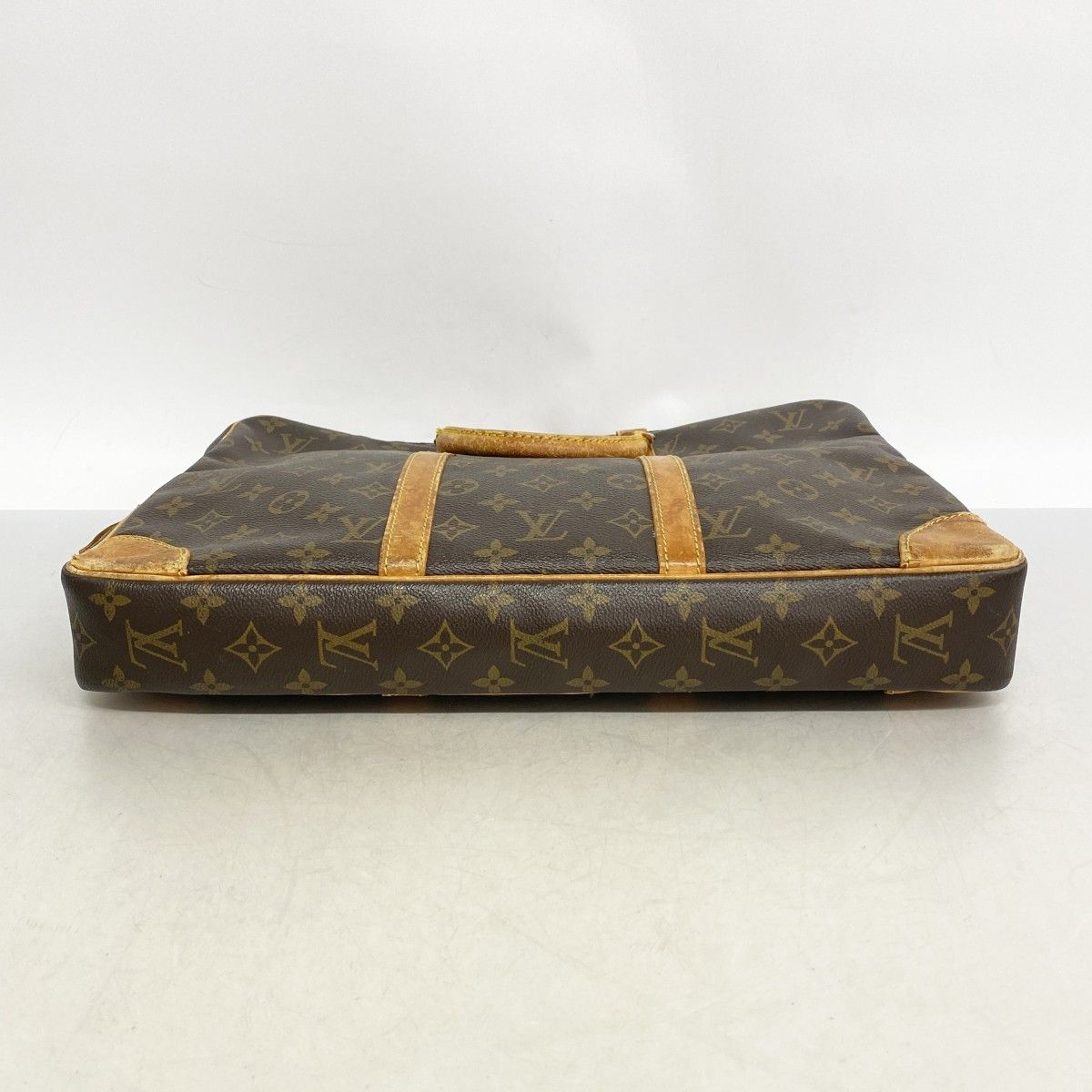 Louis Vuitton Business Bag Monogram Porte Documents Voyage Brown — view 3