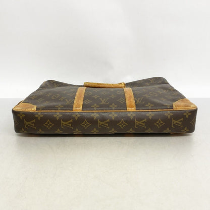 Louis Vuitton Business Bag Monogram Porte Documents Voyage Brown — view 3