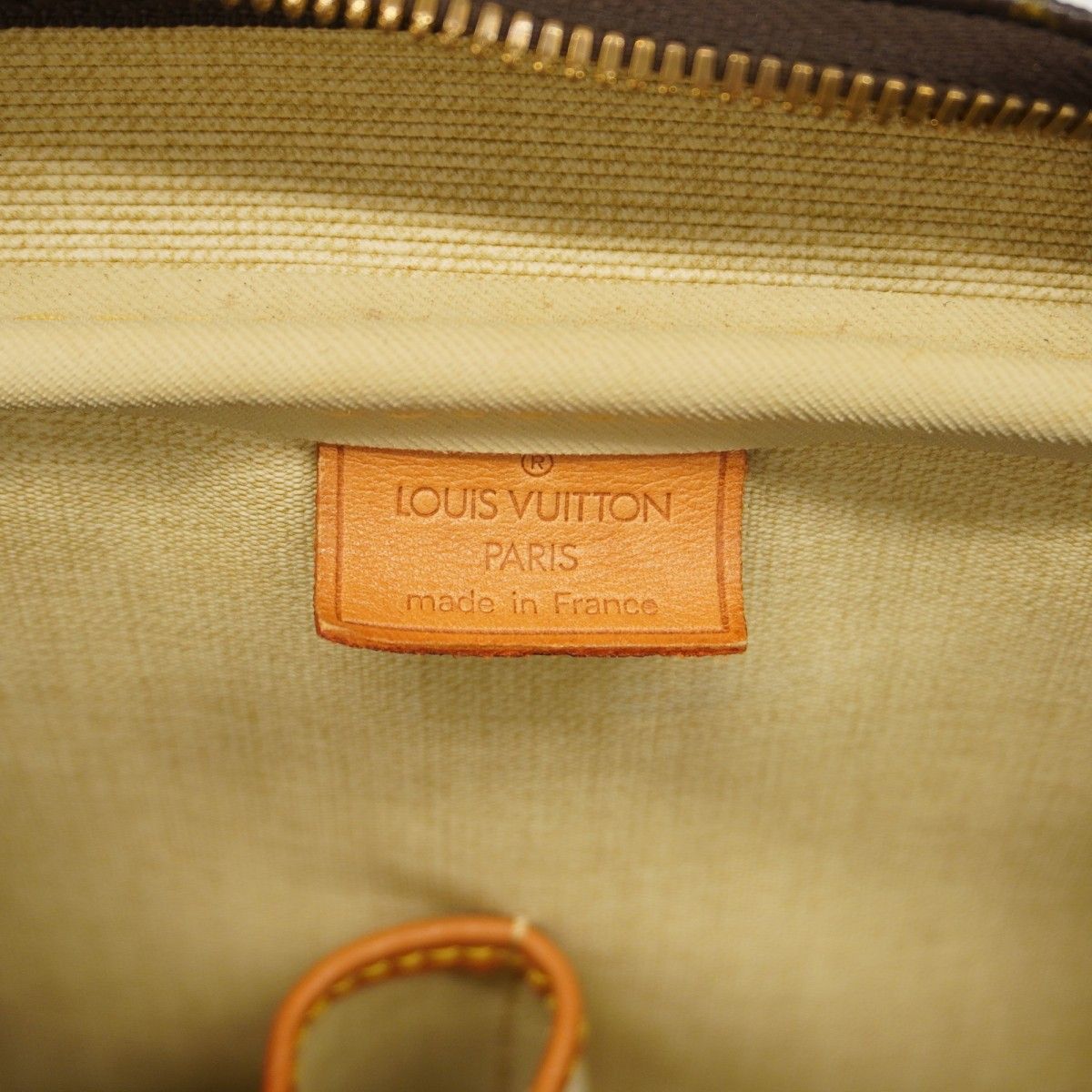 Louis Vuitton Handbag Monogram Deauville Brown — view 5