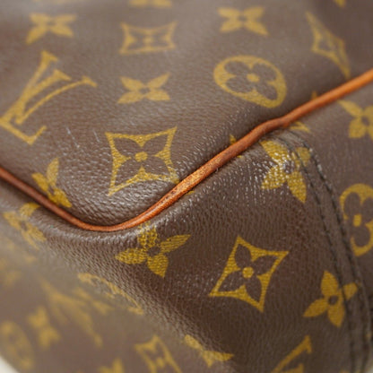 Louis Vuitton Handbag Monogram Deauville Brown — view 6