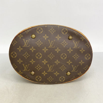 Louis Vuitton Tote Monogram Bucket GM Brown — view 3
