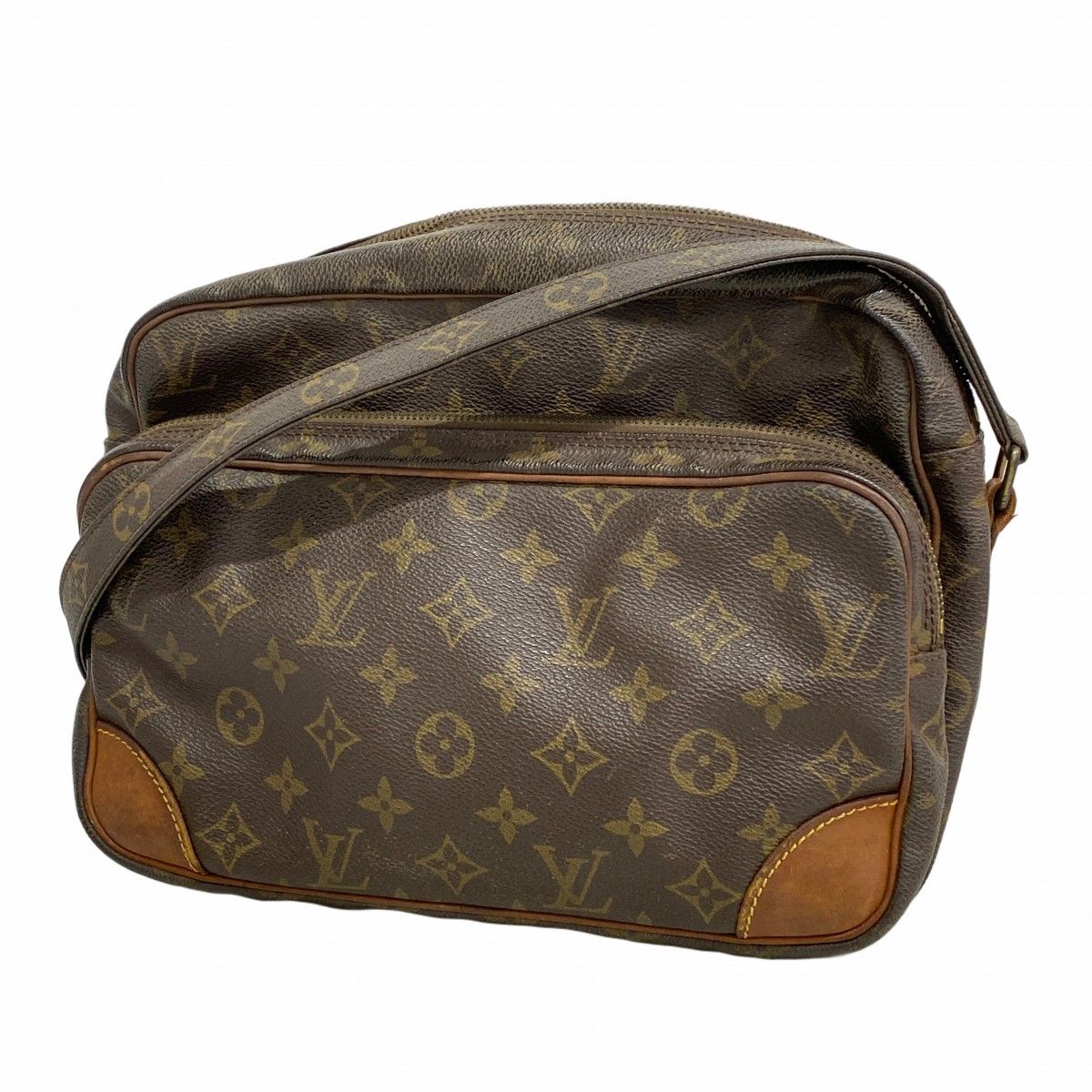 Louis Vuitton Shoulder Bag Monogram Nile Brown