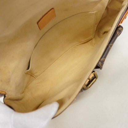 Louis Vuitton Shoulder Bag Monogram Hudson PM Brown — view 4