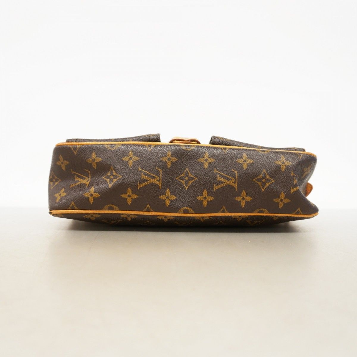 Louis Vuitton Shoulder Bag Monogram Hudson PM Brown — view 3