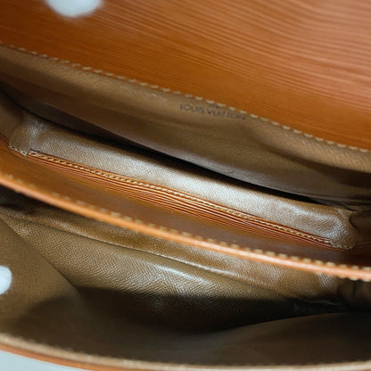Louis Vuitton Shoulder Bag Epi Cartouchiere Kenya Brown — view 4