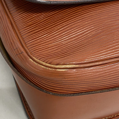Louis Vuitton Shoulder Bag Epi Cartouchiere Kenya Brown — view 7