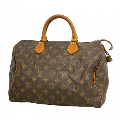 Louis Vuitton Handbag Monogram Speedy 30 Brown