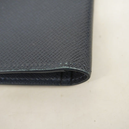 Louis Vuitton Wallet Taiga Portefeuille Brazza Blue Marine — view 5