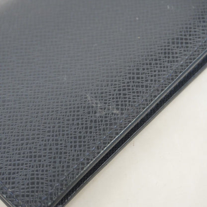 Louis Vuitton Wallet Taiga Portefeuille Brazza Blue Marine — view 6