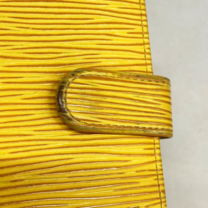 Louis Vuitton Wallet Epi Portobier Compact Jaune — view 8