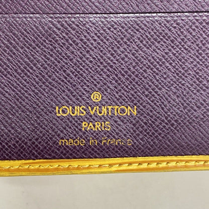 Louis Vuitton Wallet Epi Portobier Compact Jaune — view 4