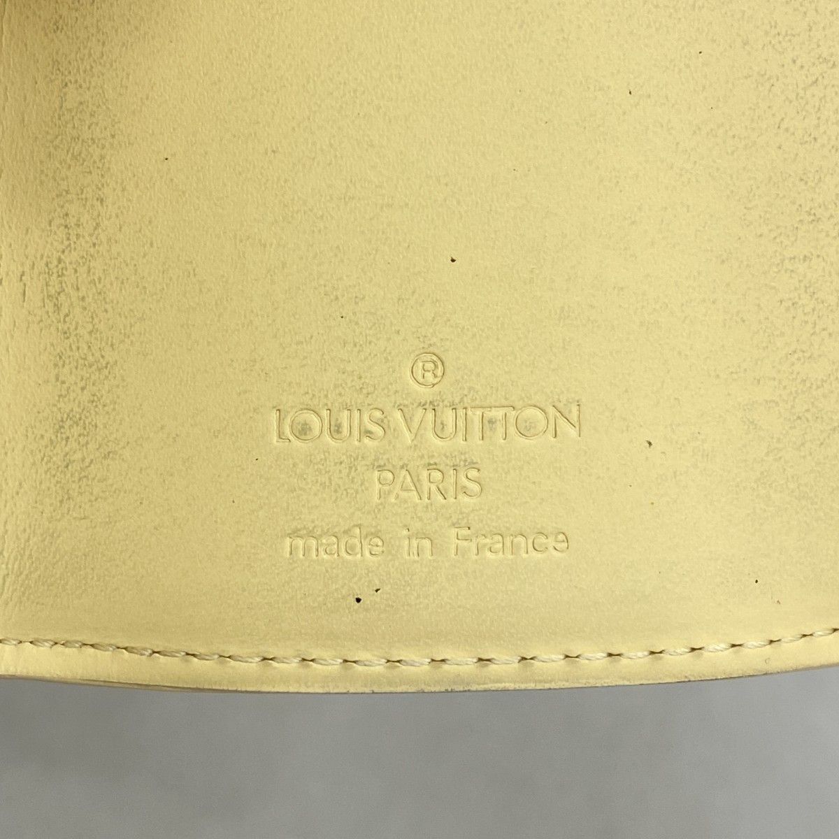 Louis Vuitton Wallet Epi Porte-Monnaie Elastic Vanilla — view 4