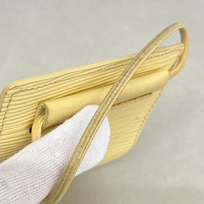 Louis Vuitton Wallet Epi Porte-Monnaie Elastic Vanilla — view 7