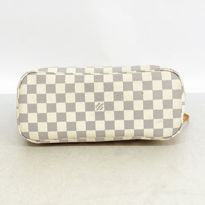 Louis Vuitton Tote Damier Azur Neverfull PM White — view 3